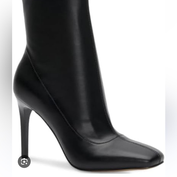 INC Womens Vidalia Faux Leather Square Toe Ankle Boots size 11, NWB - Picture 2 of 9